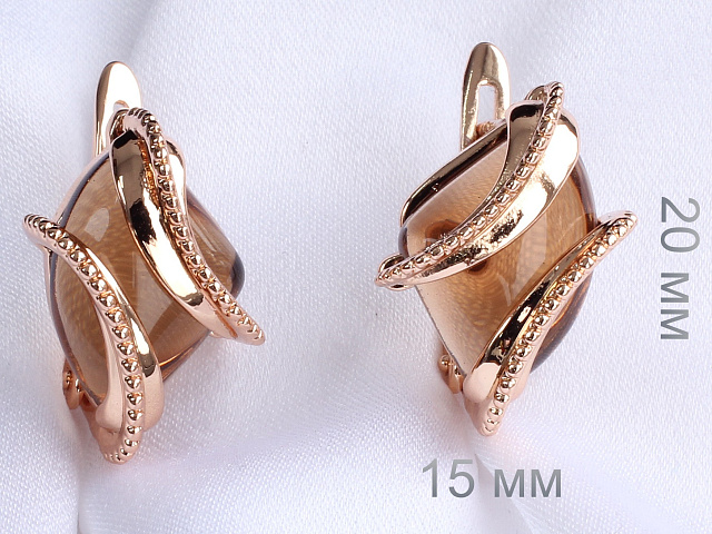 фото Серьги  fallon - (артикул - 18e01725-FF8330)