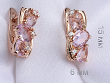 фото Серьги  fallon - (артикул - 18e01750-FF8333)